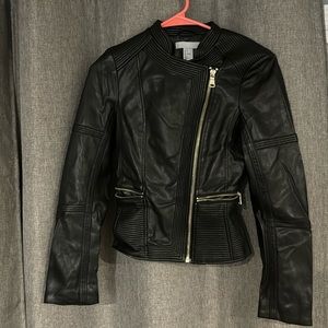 Pleather jacket h&m